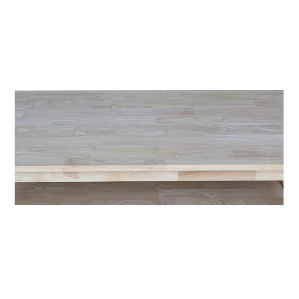 Unfinished Solid Wood Coffee Table J16244