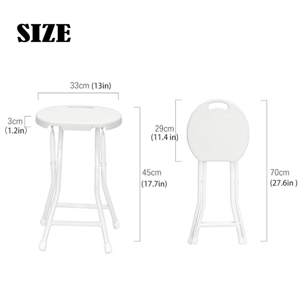 18 Inch Lightweight Folding Bar Stool with Handle G92142
