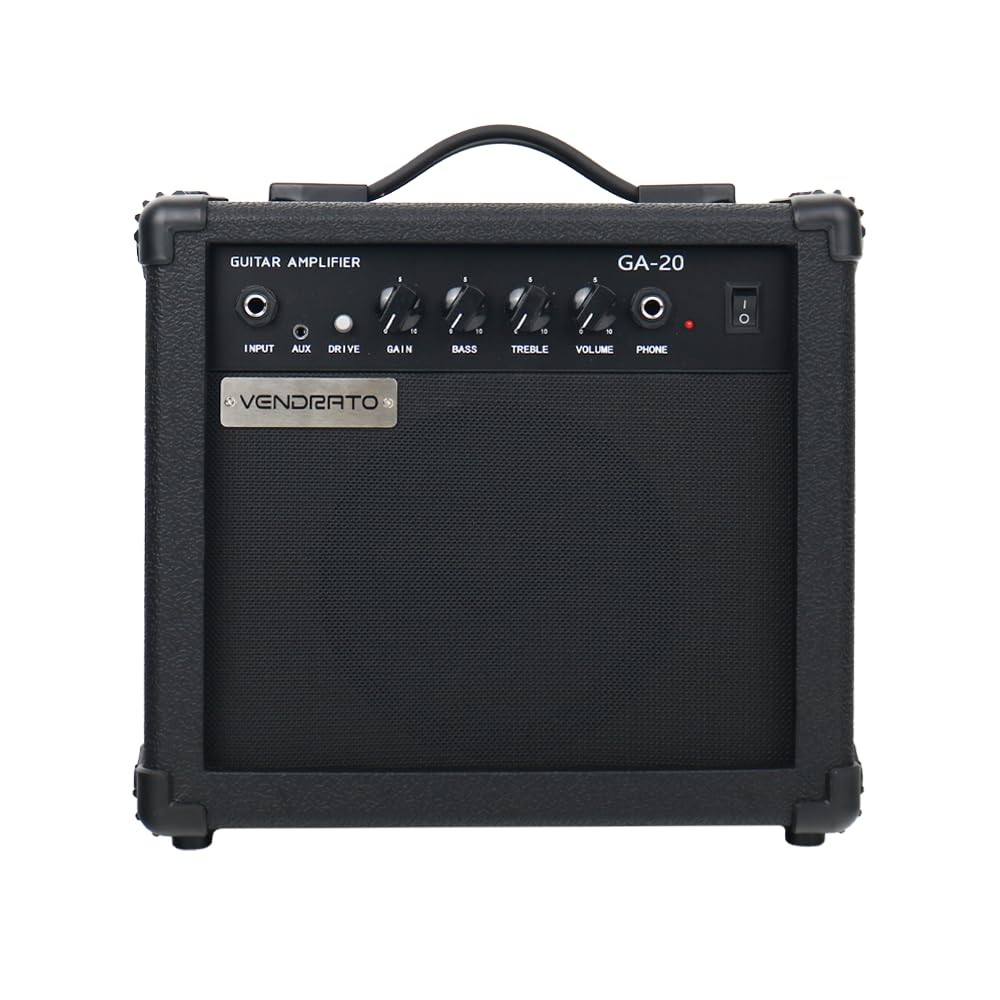 Black 20w Portable Electric Guitar Amplifier G209