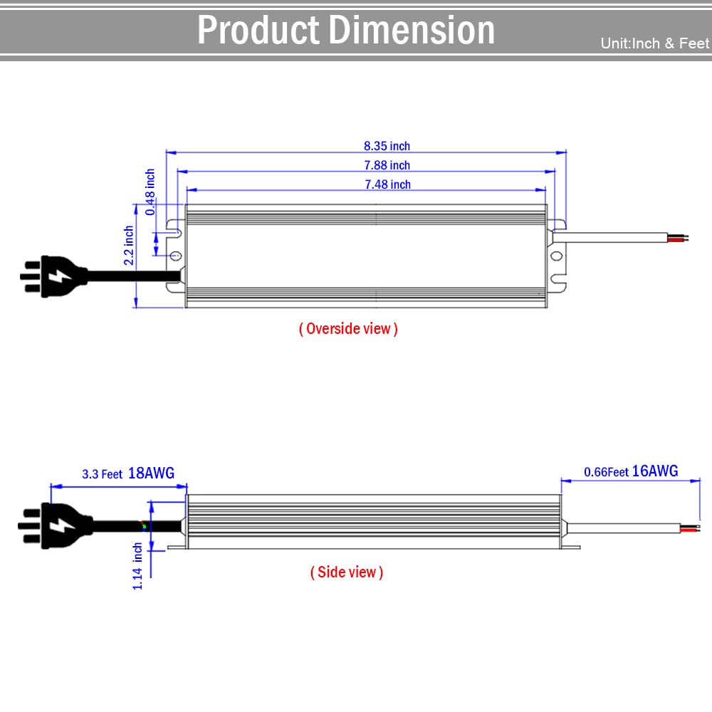 24V 200W LED Power Supply N5159