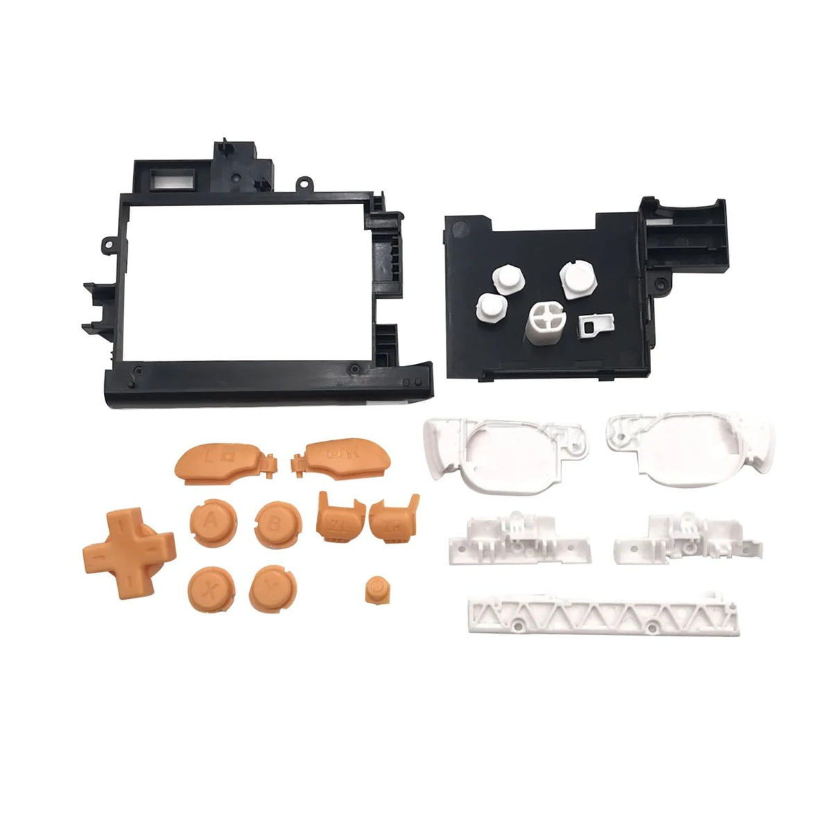White & Yellow Button Set for New 2DS XL LL Console O913