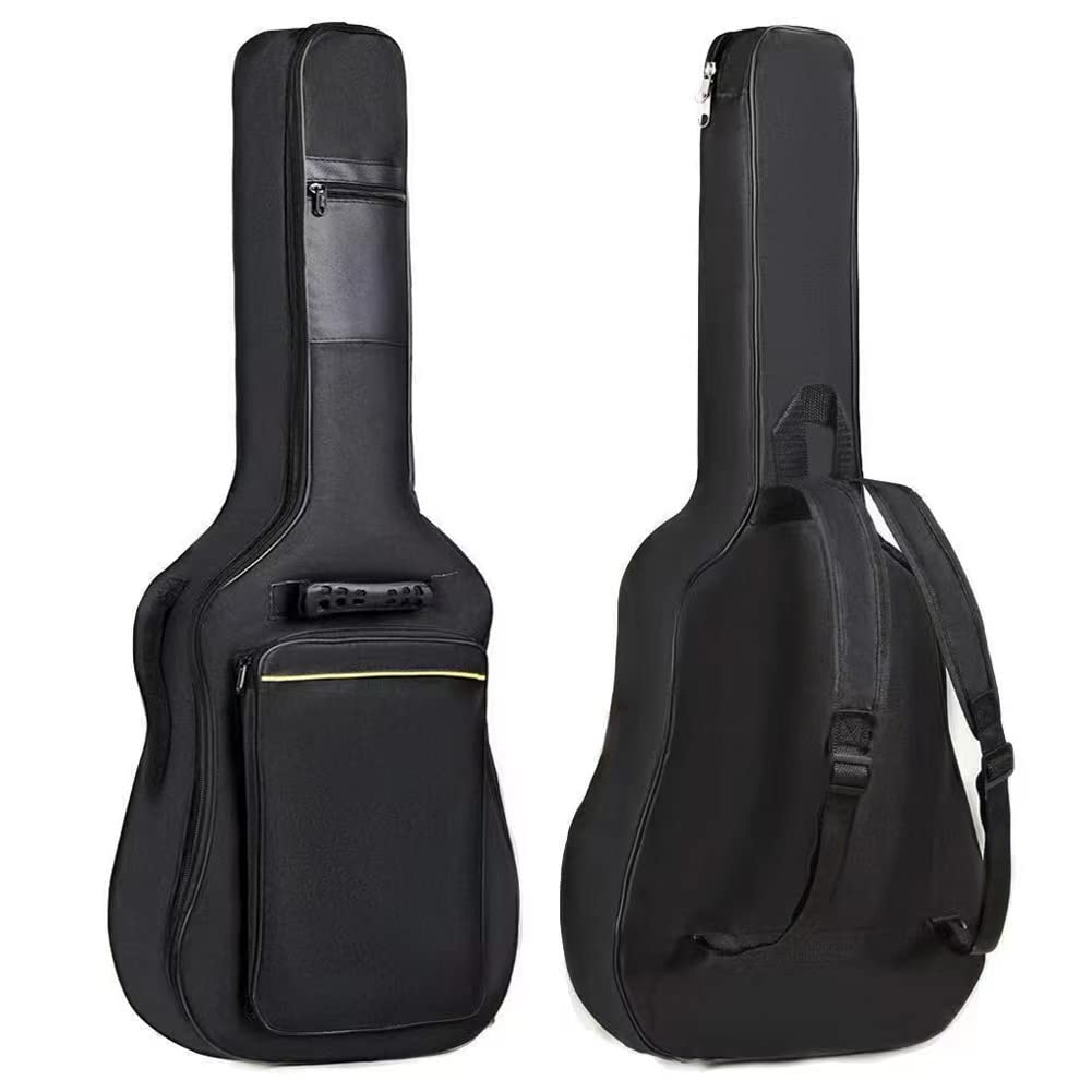 40 41 42 Inch Acoustic Folk Guitar Bag Backpack 600D Oxford Soft Carry Case U6936