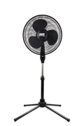 18" Oscillating Pedestal Fan, Adjustable Height, 3 Speed S2734