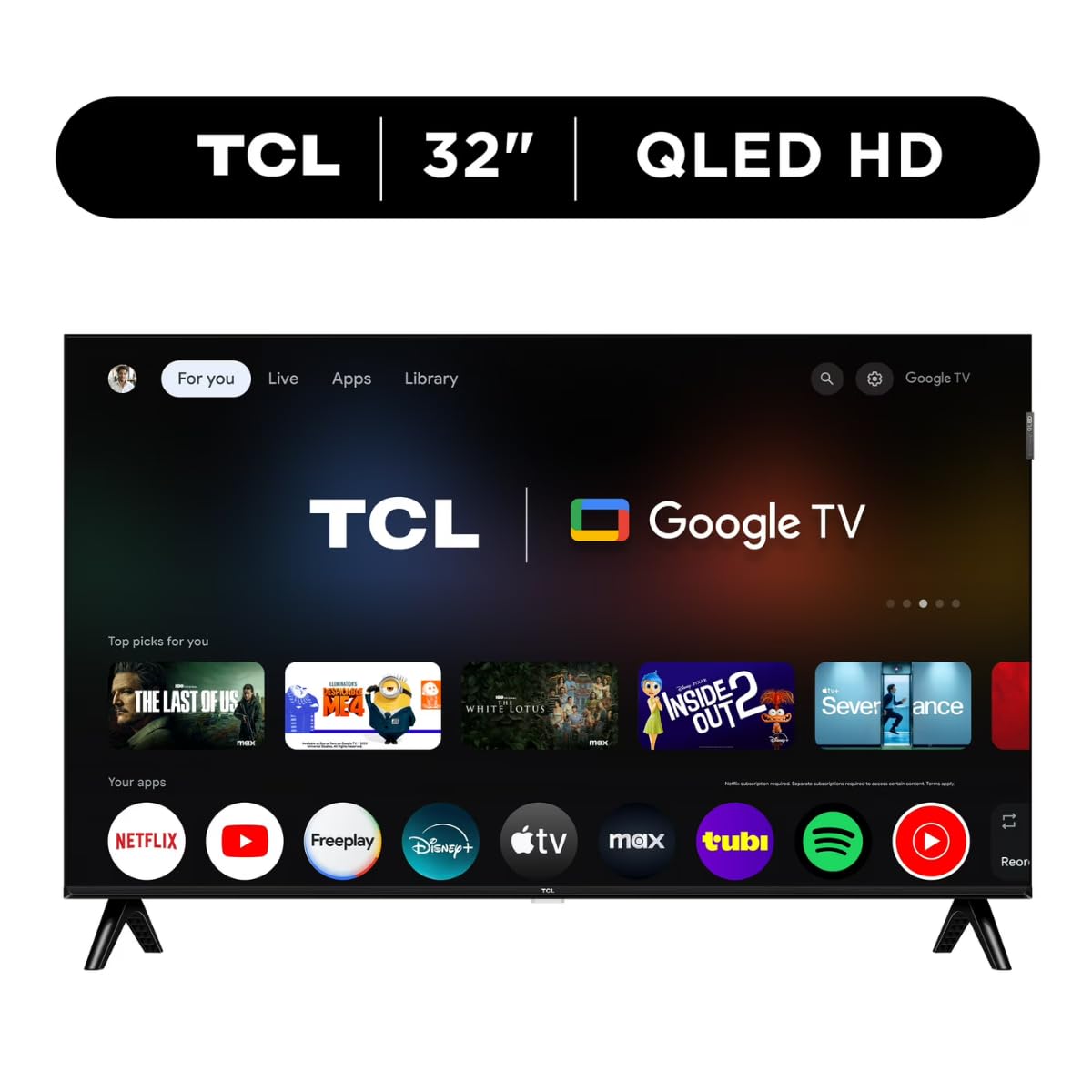 32" QLED Smart TV with Google TV C16307