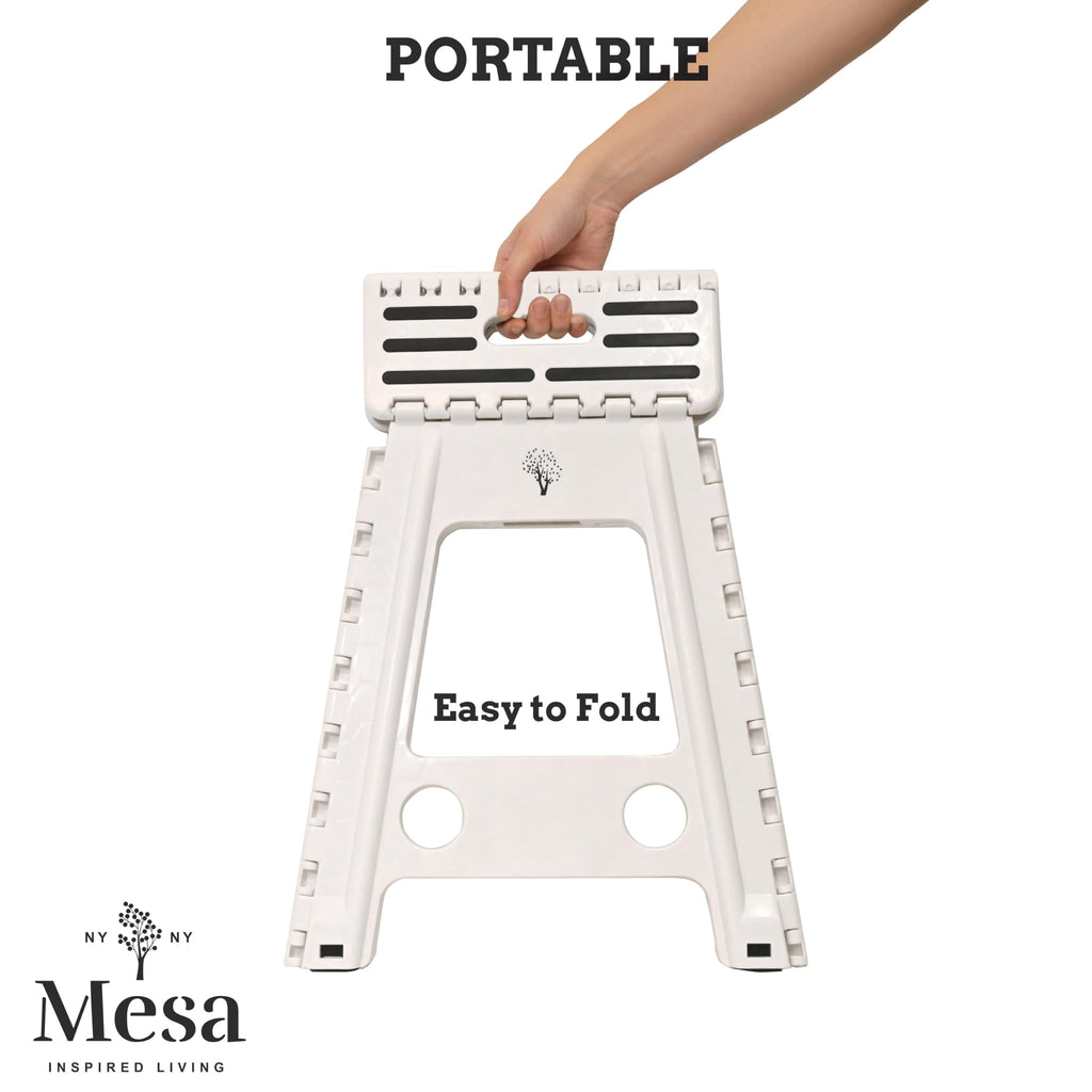 18" Folding Plastic Step Stool O8950