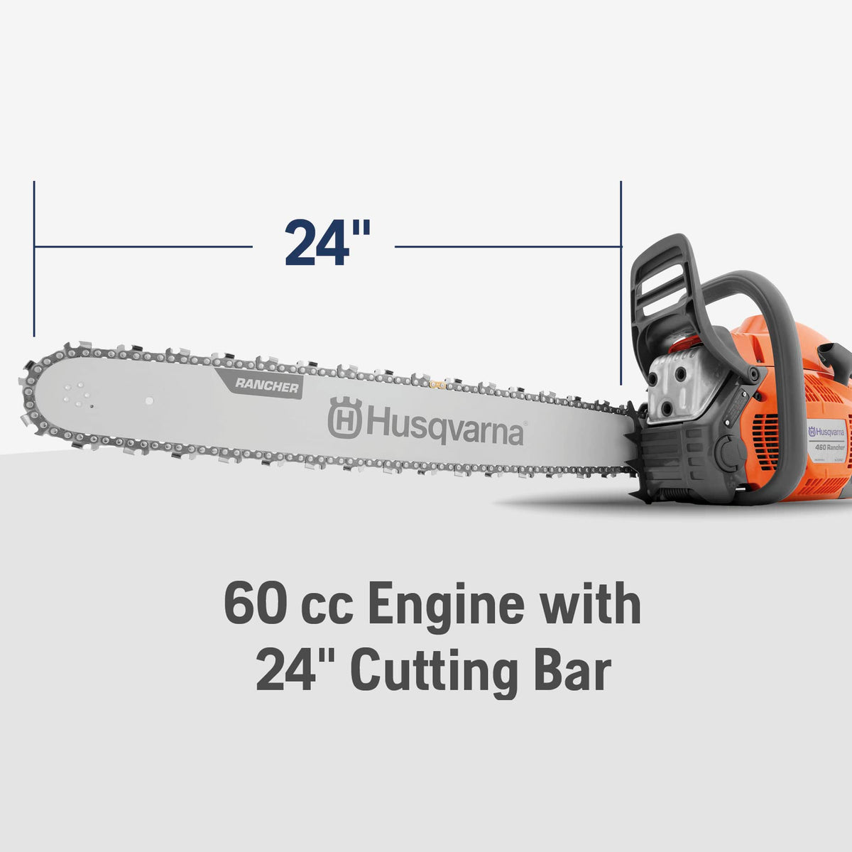 Gas Powered Chainsaw 24 Inch E1424