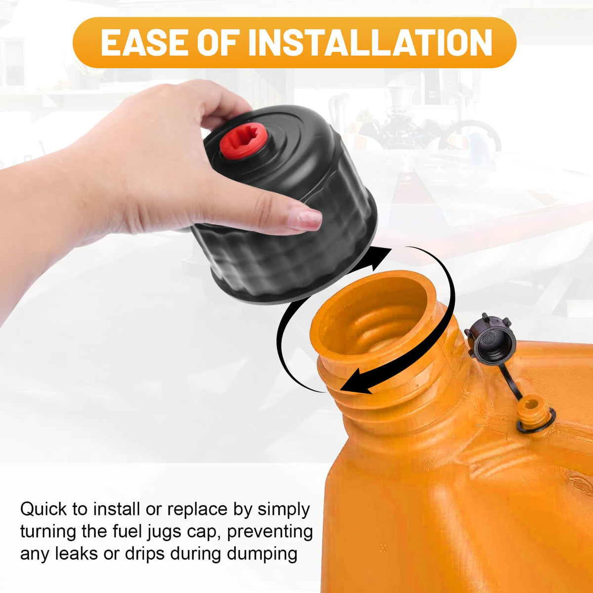 Replacement Cap & Hose Kit with Bender Q7113