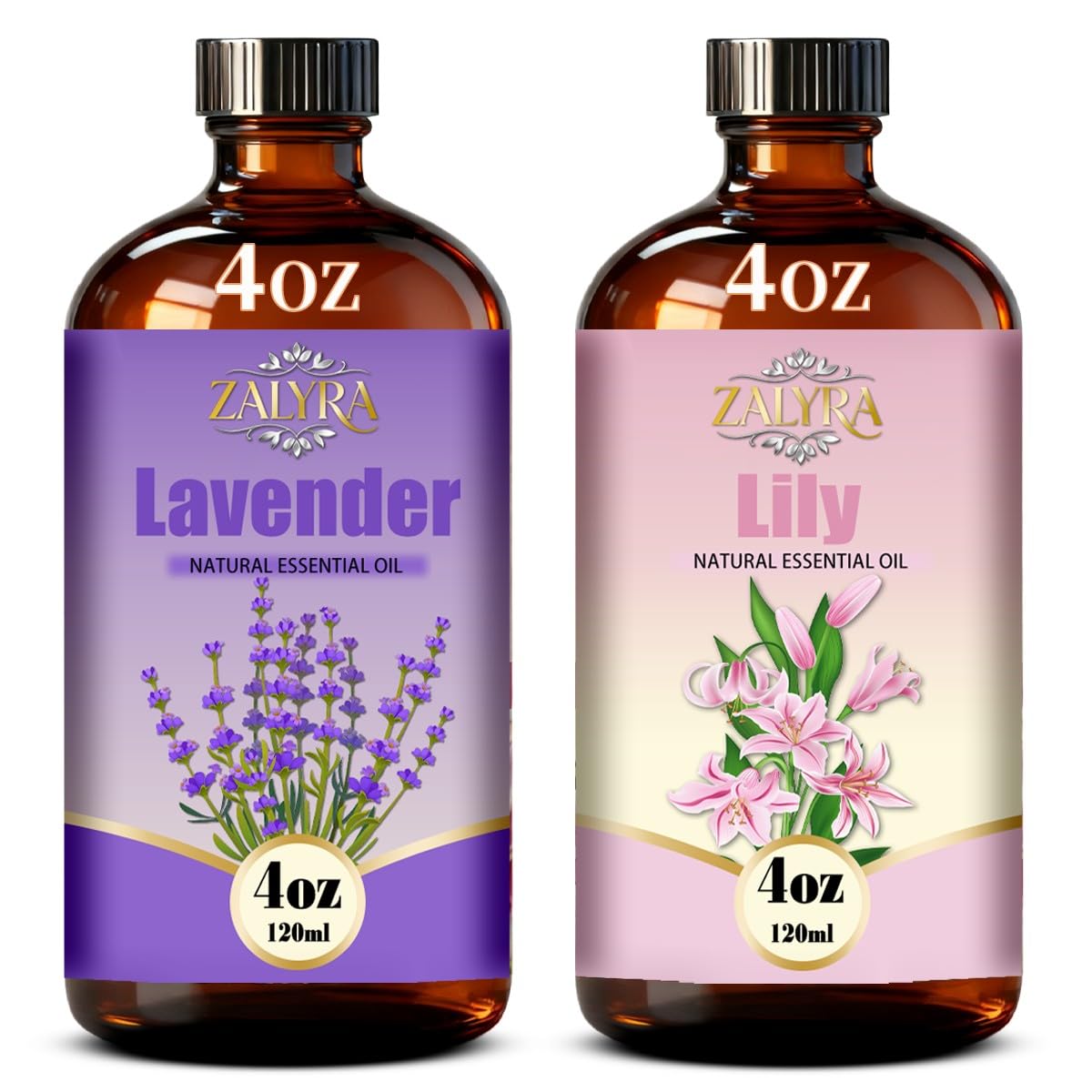 Lavender&Lily Essential Oil 4 Fl Oz+0.33 Fl Oz V21761