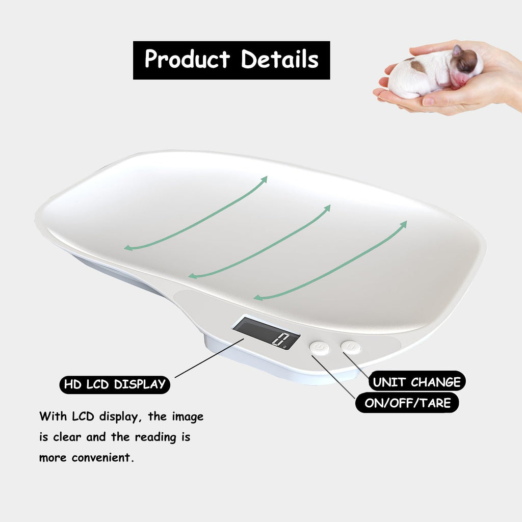 Digital Pet Scale 33lb LCD with Tray U73728