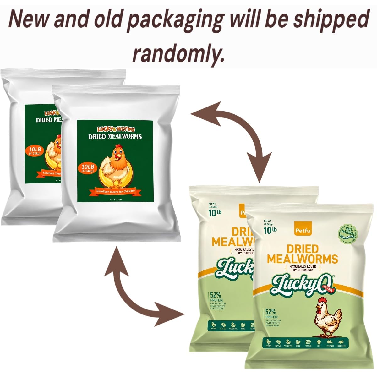 Dried Mealworms High Protein Birds Treat K68623