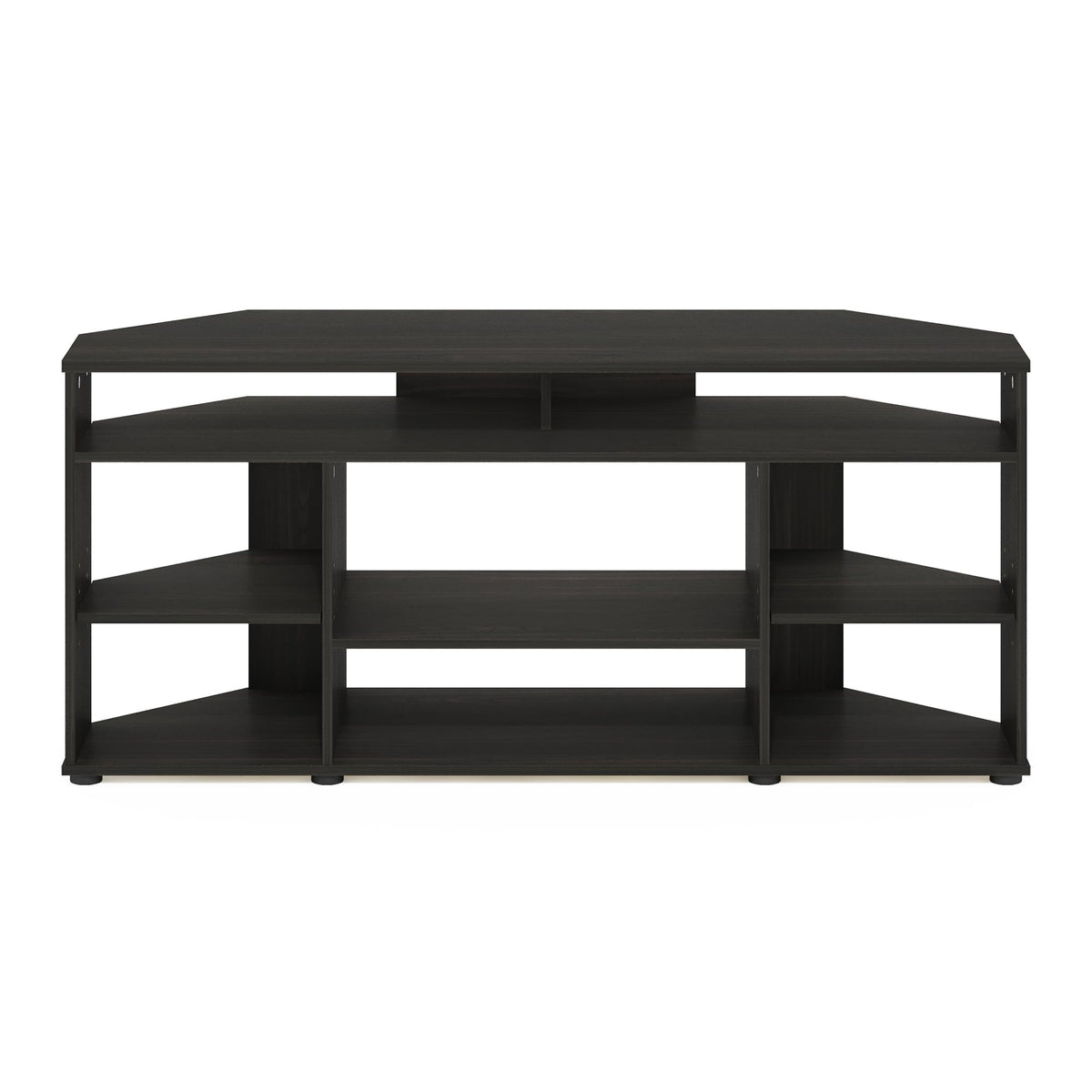 4-Tier Corner TV Stand with Storage Shelf J650157
