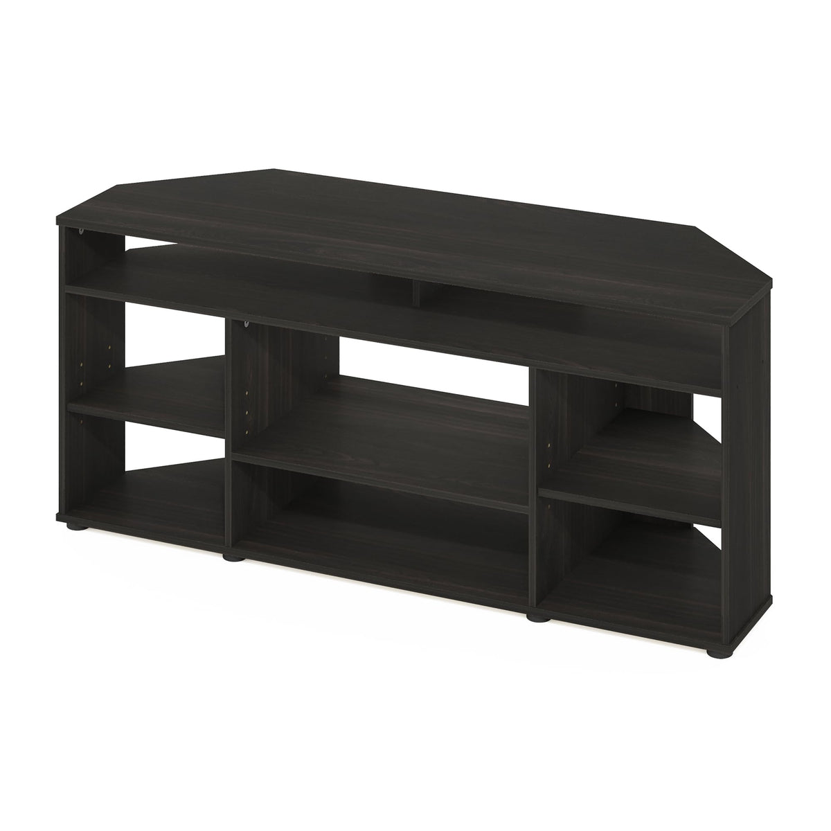 4-Tier Corner TV Stand with Storage Shelf J650157