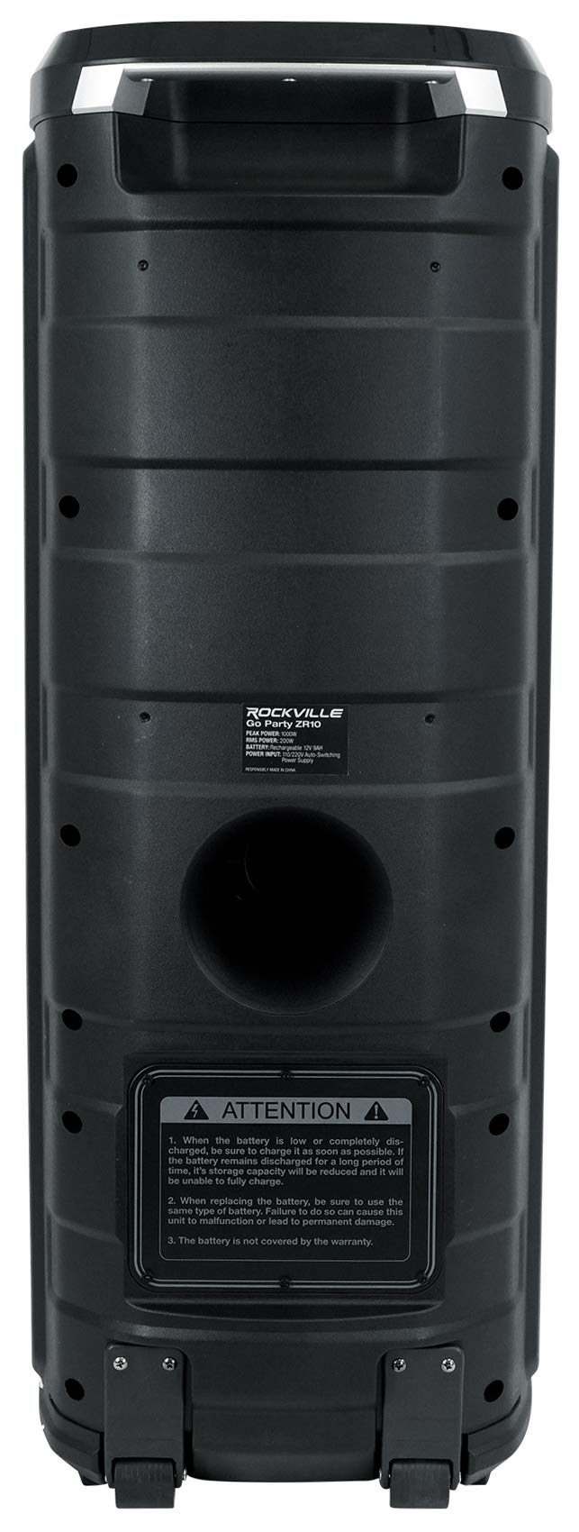 Dual 10" Wireless LED Bluetooth Speaker 2-Pack I340