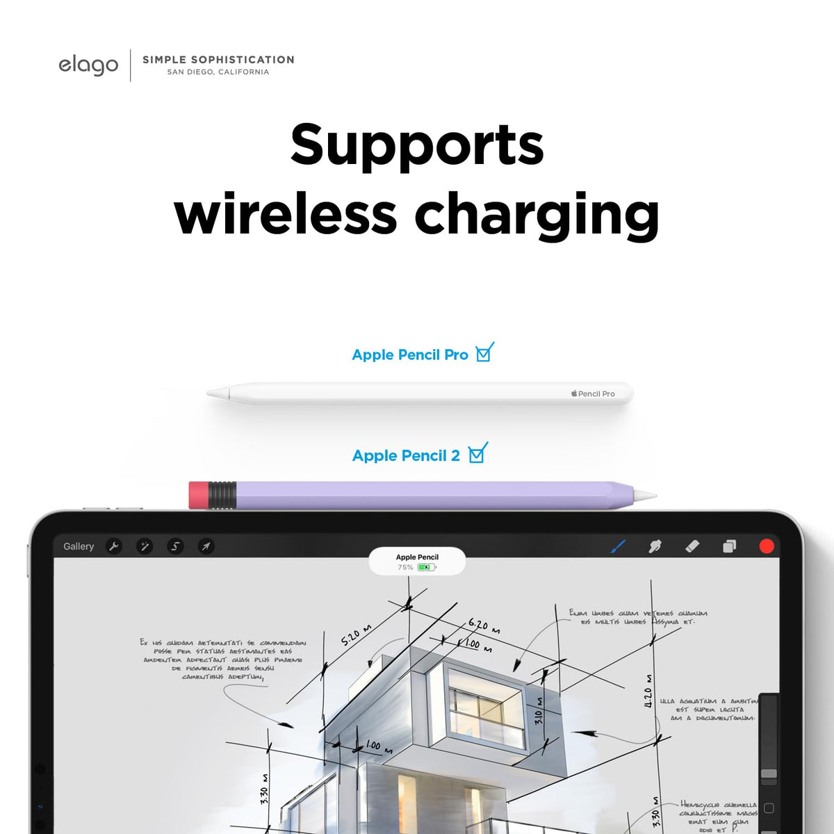 Case for Apple Pencil Pro & Apple Pencil 2nd Generation V658
