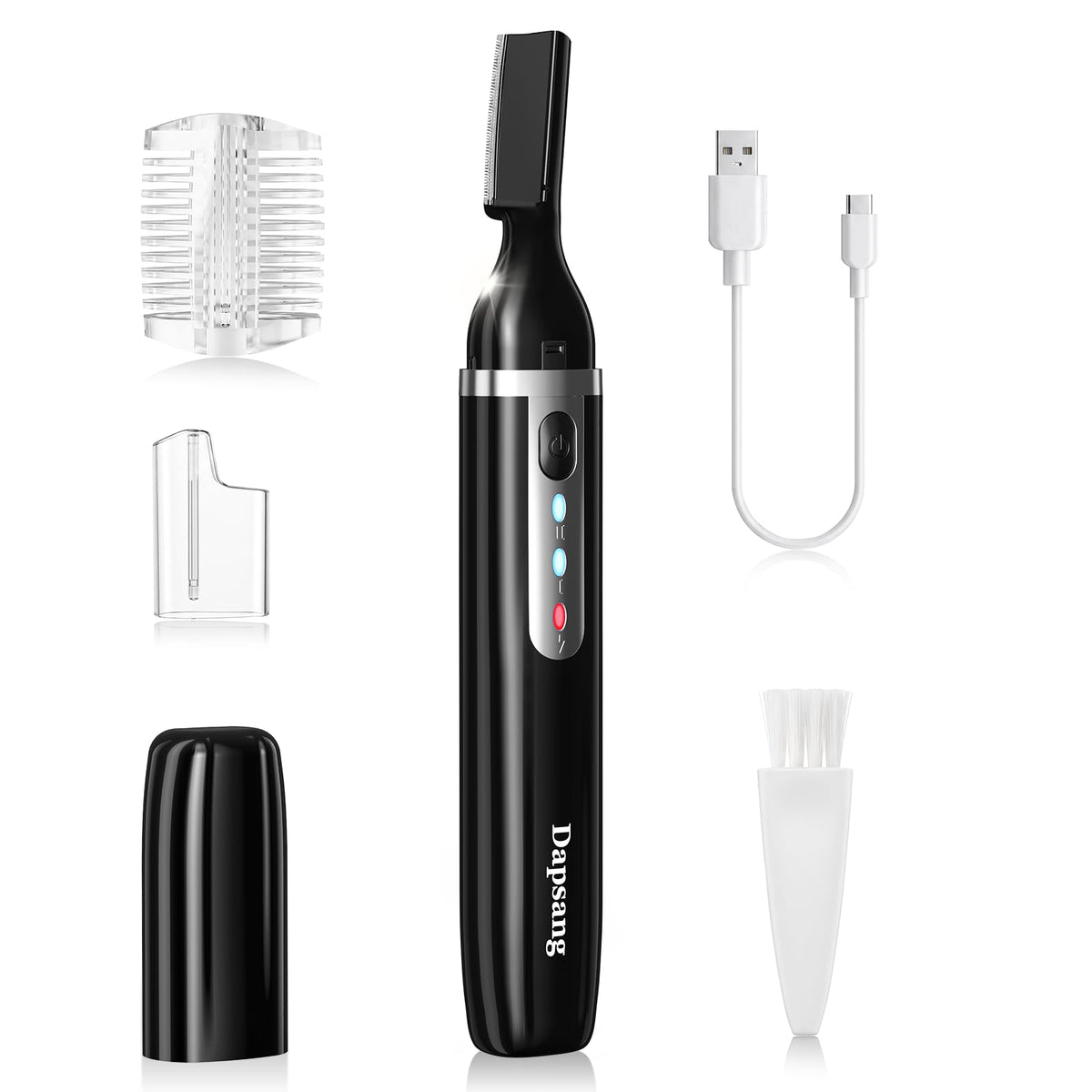 Electric Rechargeable Eyebrow Trimmer with Rinseable Blade J532