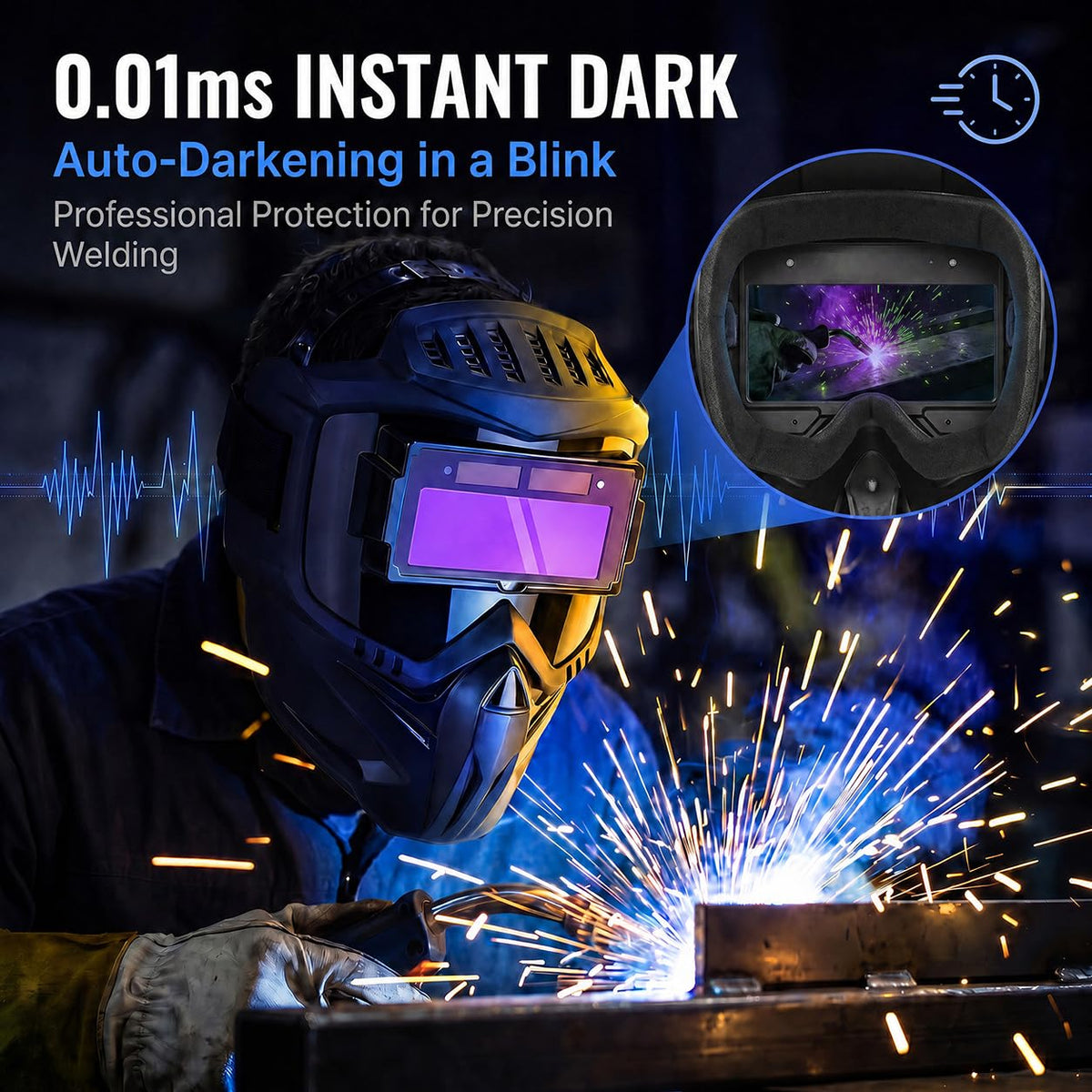 Auto-Darkening Welding Helmet I664750
