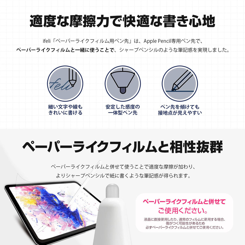 Apple Pencil Paper-Like Film Nib with Lead Replacement Kit G5771