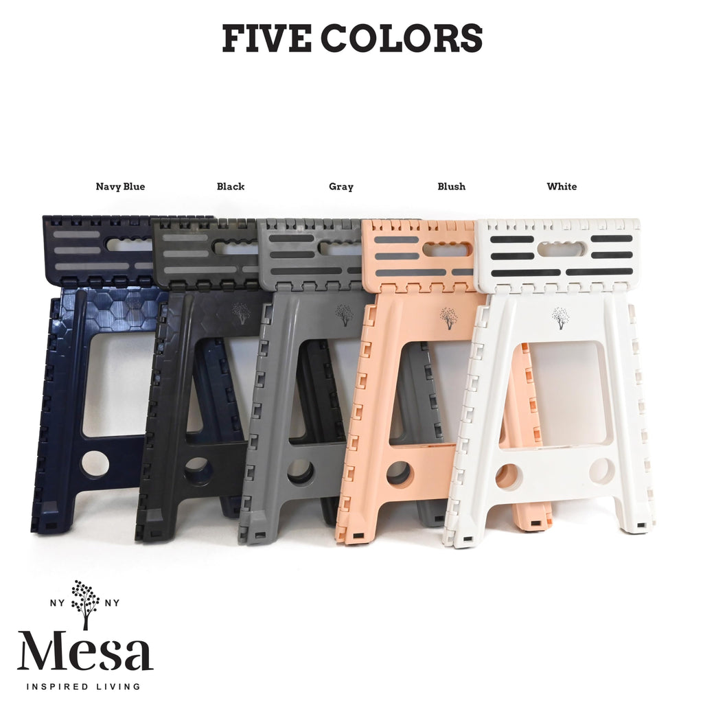 18" Folding Plastic Step Stool O8950