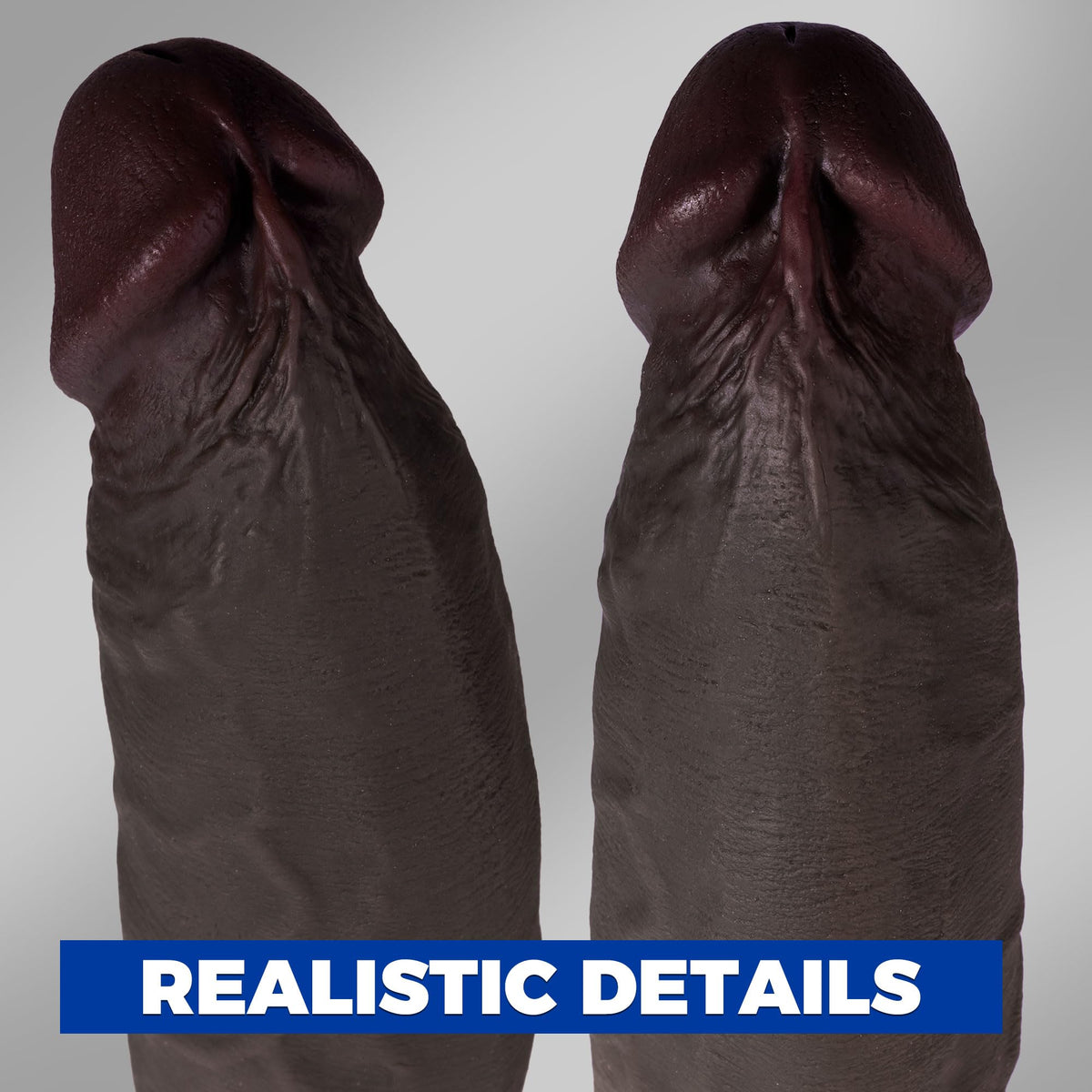 12 Inch Thick Black Dildo B47194