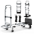 3 in 1 Folding Hand Truck 600lbs Capacity Heavy Duty Q72115
