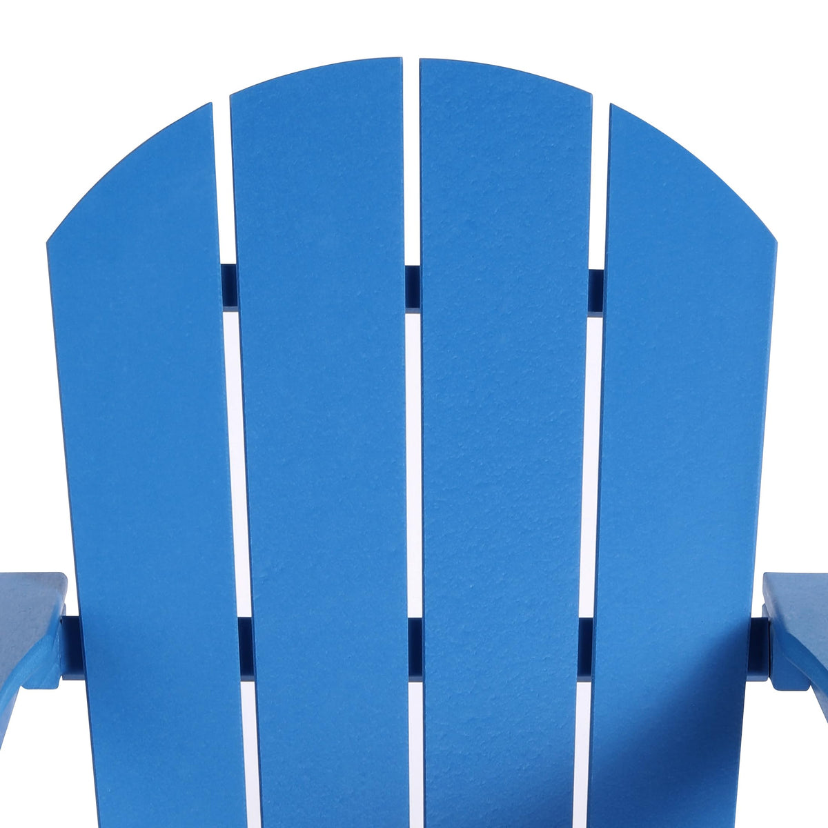 HDPE Outdoor Rocking Adirondack Chair Set of 2, Pacific Blue X900248