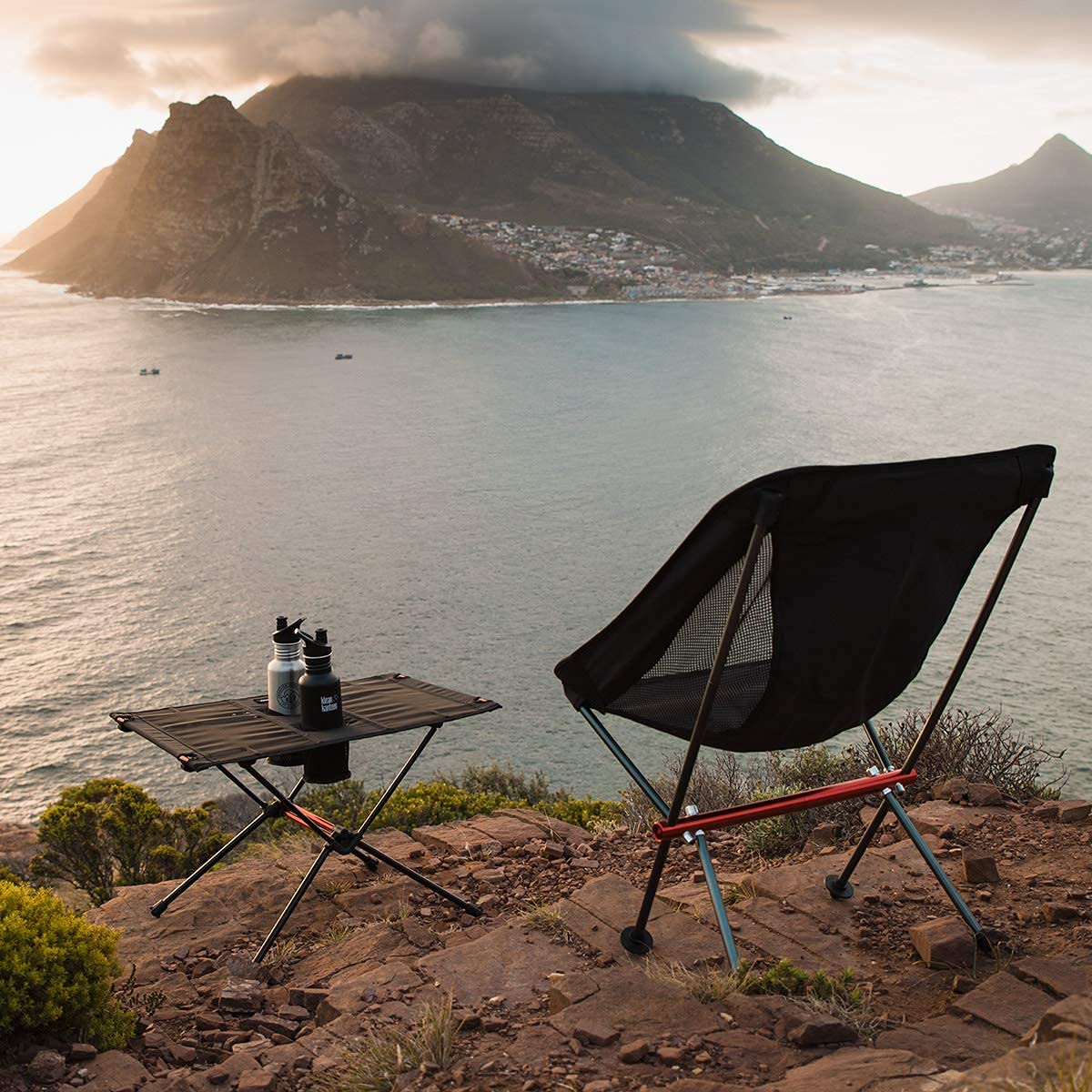 Ultralight 1.6 LBS Folding Camping Table with Carry Bag M29548