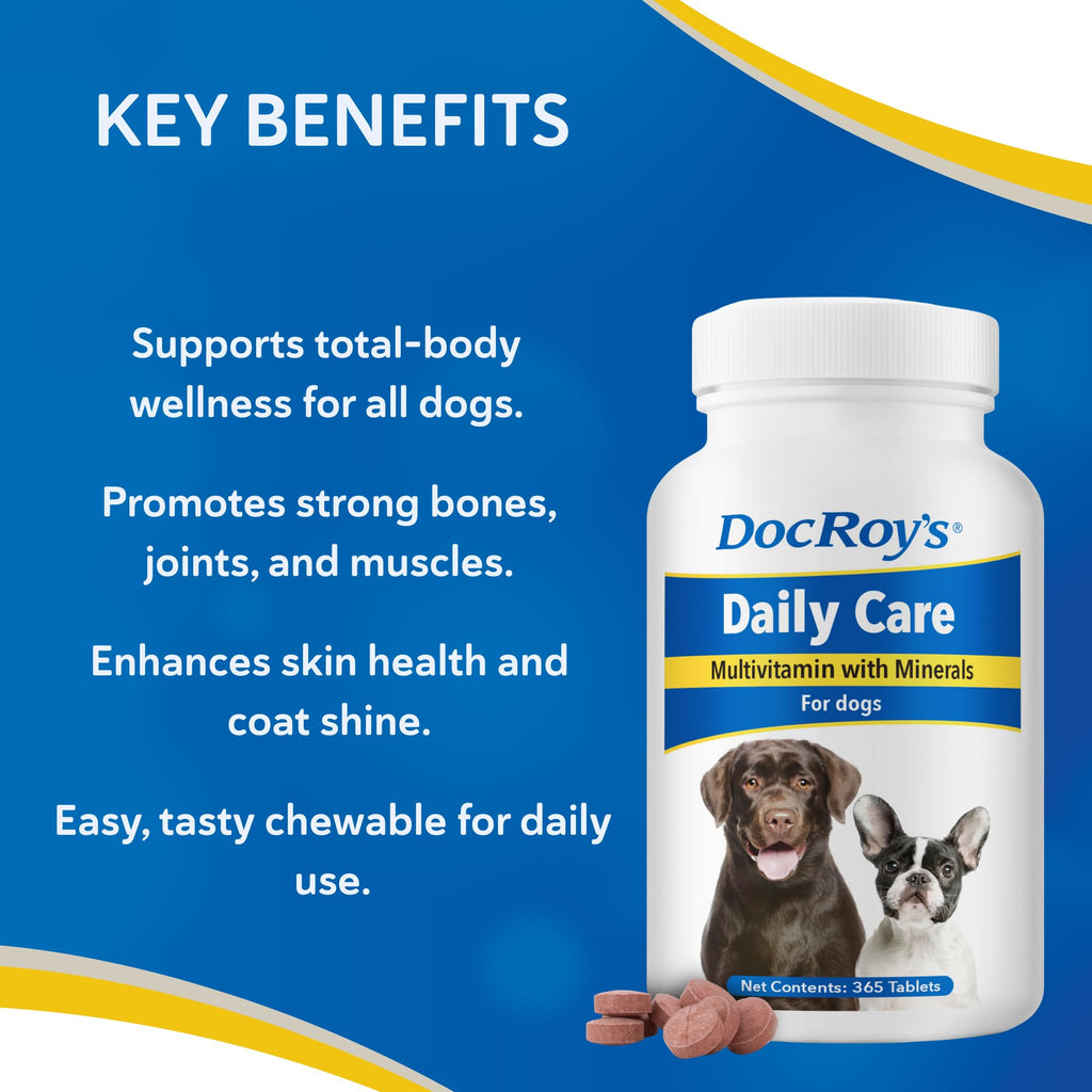 Canine Chewable Multivitamin Tablets 365ct X4408