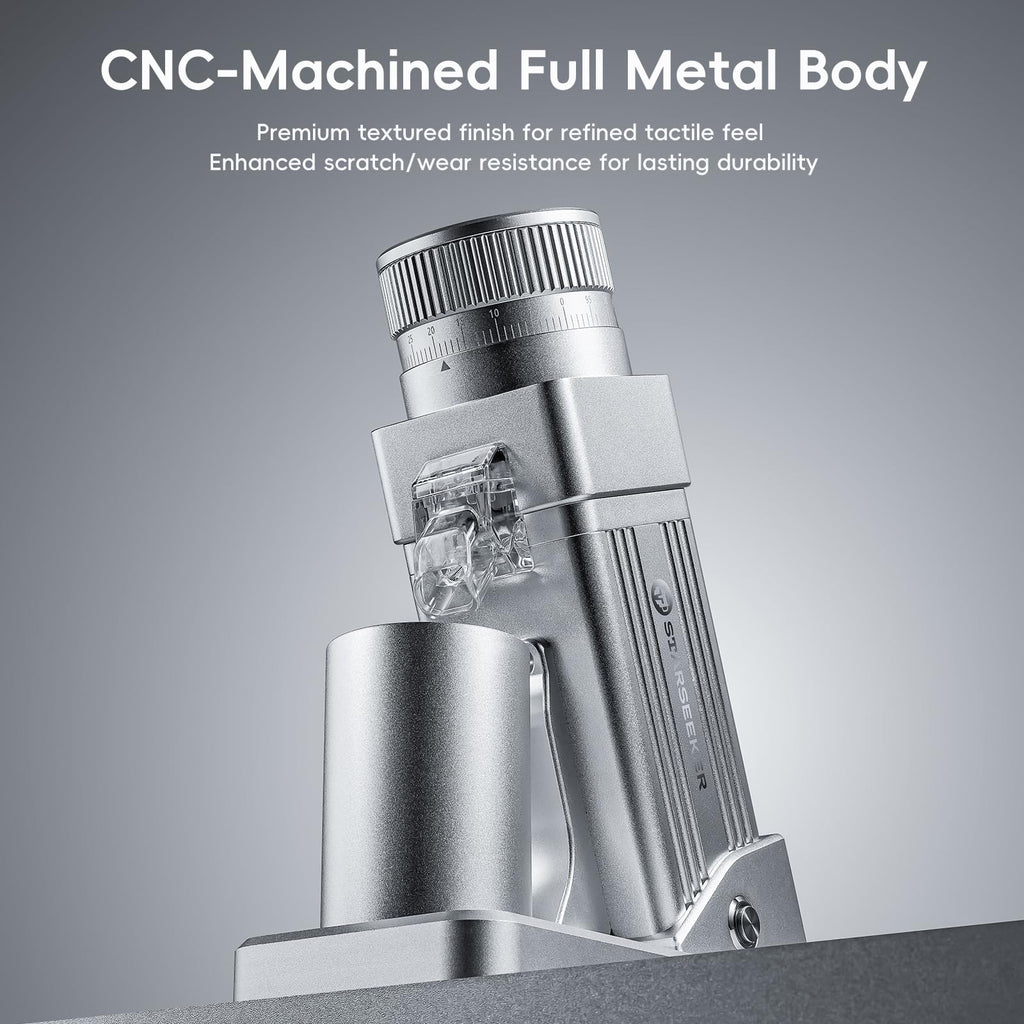 Electric Coffee Grinder with 55mm Titanium Conical Burr U77545