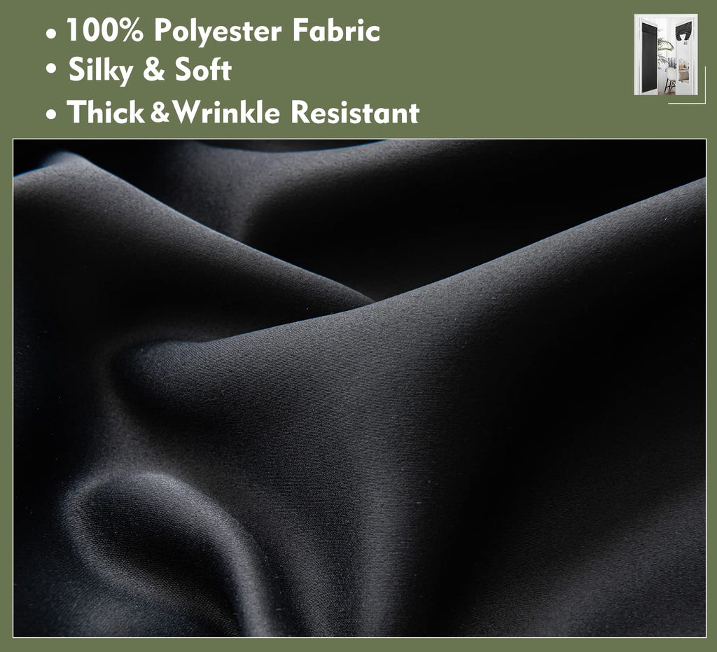 Blackout Tie Up Door Curtain 1 Panel C971