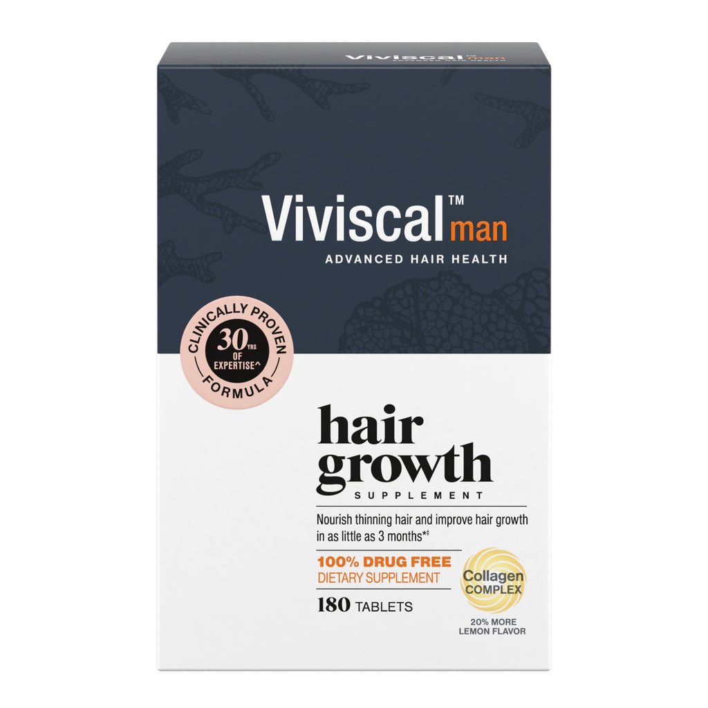 Men's Hair Growth Supplements 180 Tablets S7833
