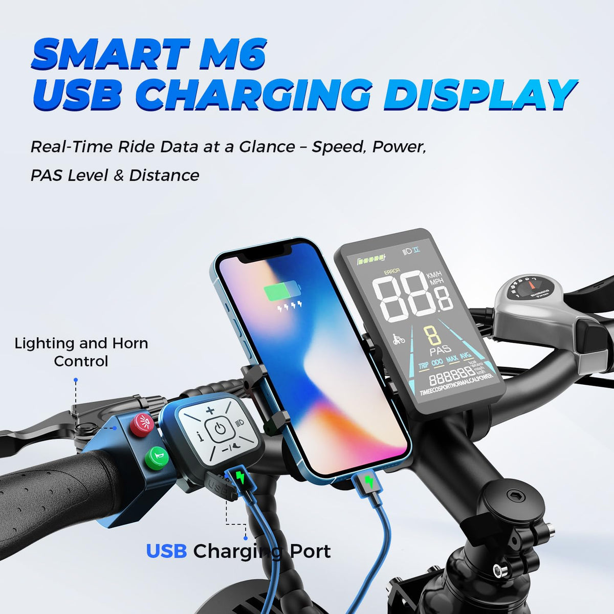 Electric Bike 26 x 4 Fat Tires K32828