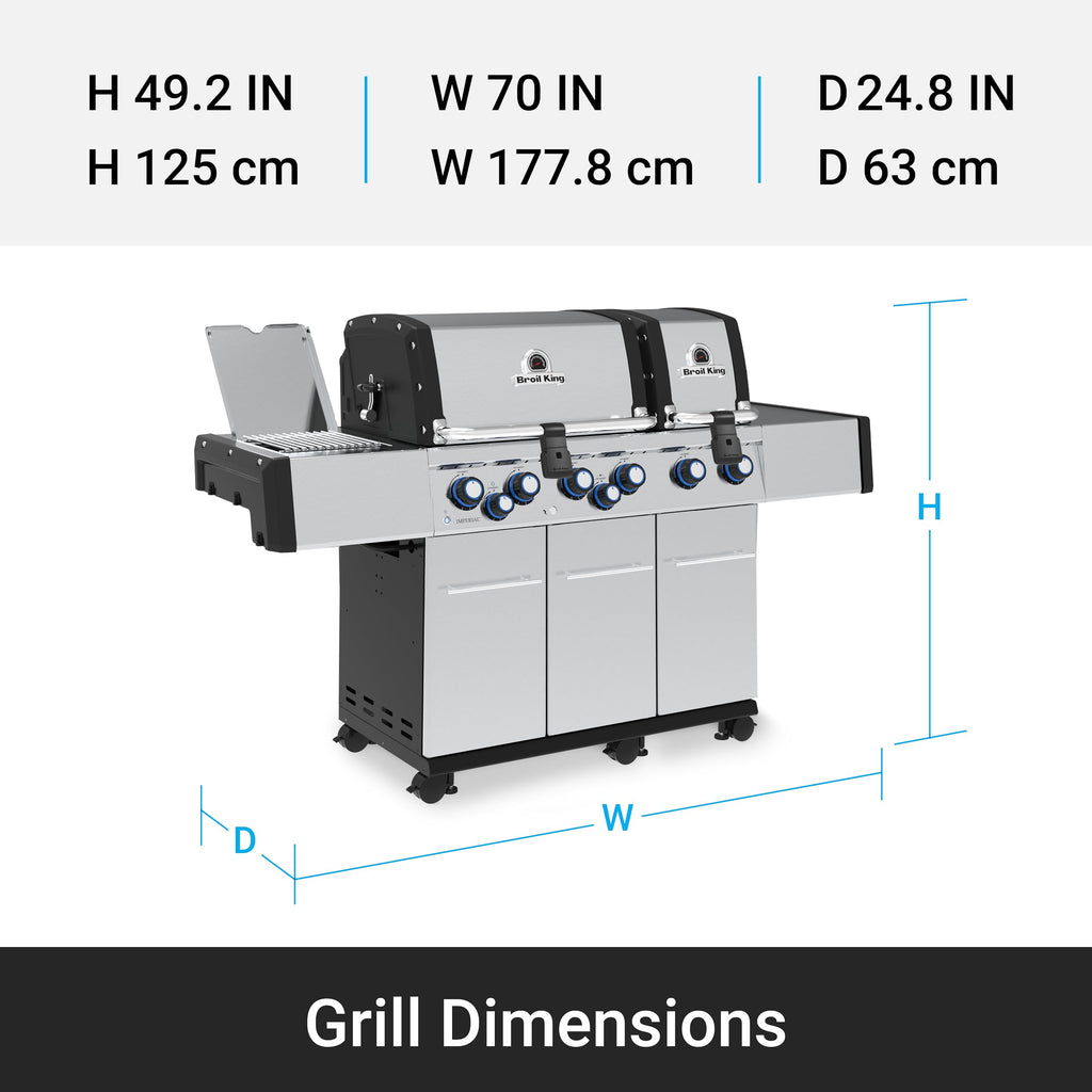 Liquid Propane 6-Burner Stainless Steel J26598