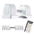 Adjustable Dumbbell 5-in-1 White R22934