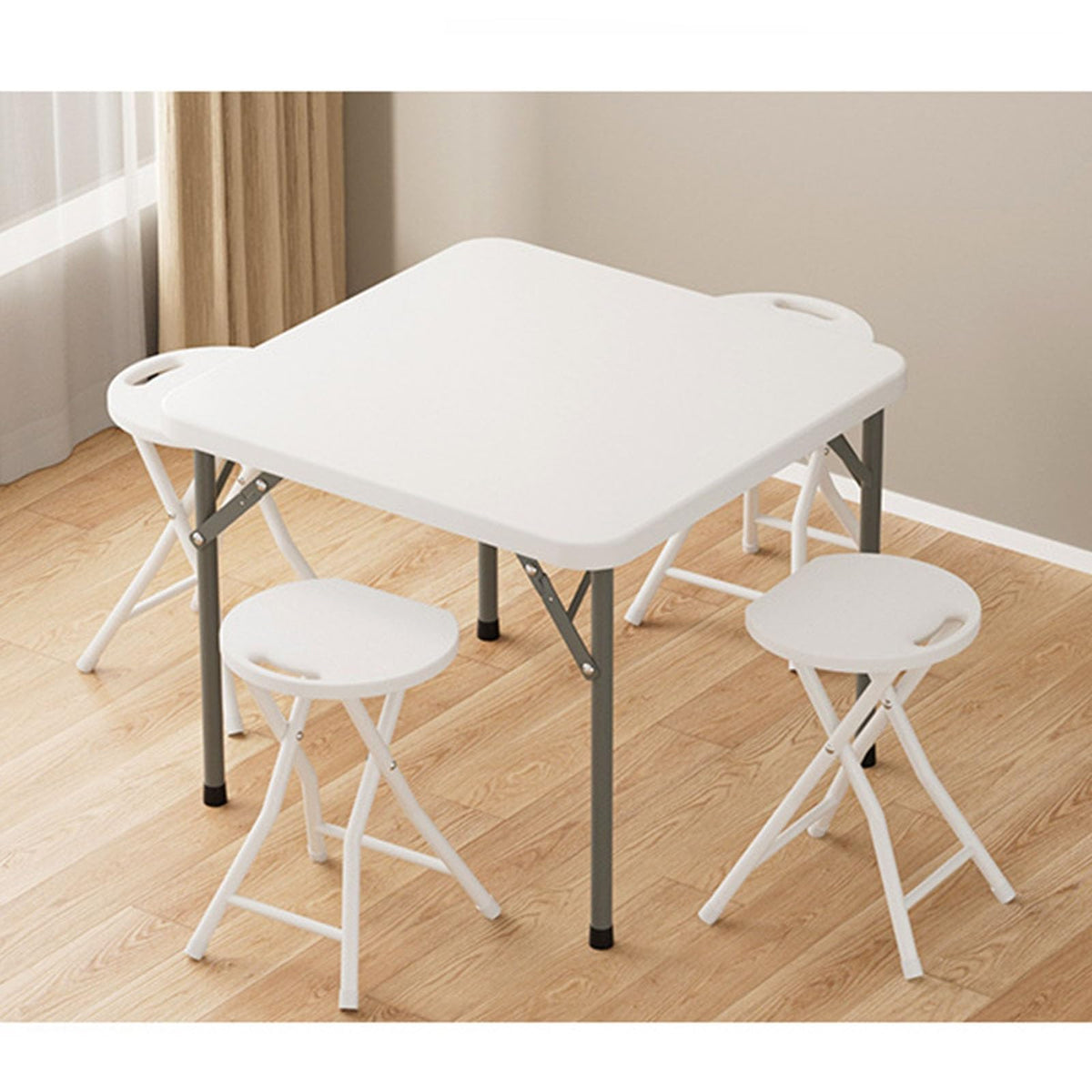 18 Inch Lightweight Folding Bar Stool with Handle G92142