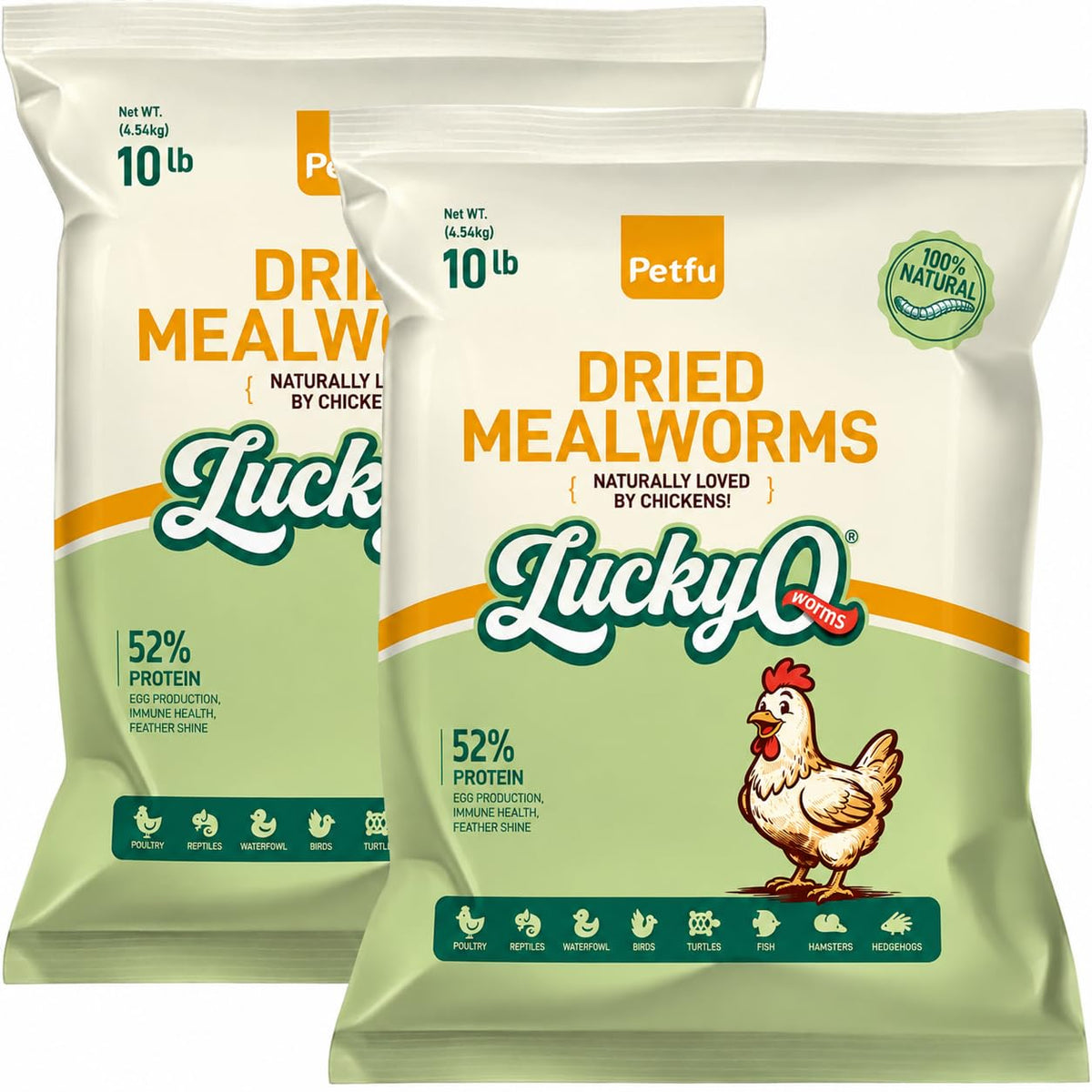 Dried Mealworms High Protein Birds Treat K68623
