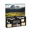 4-Tier Corner TV Stand with Storage Shelf J650157