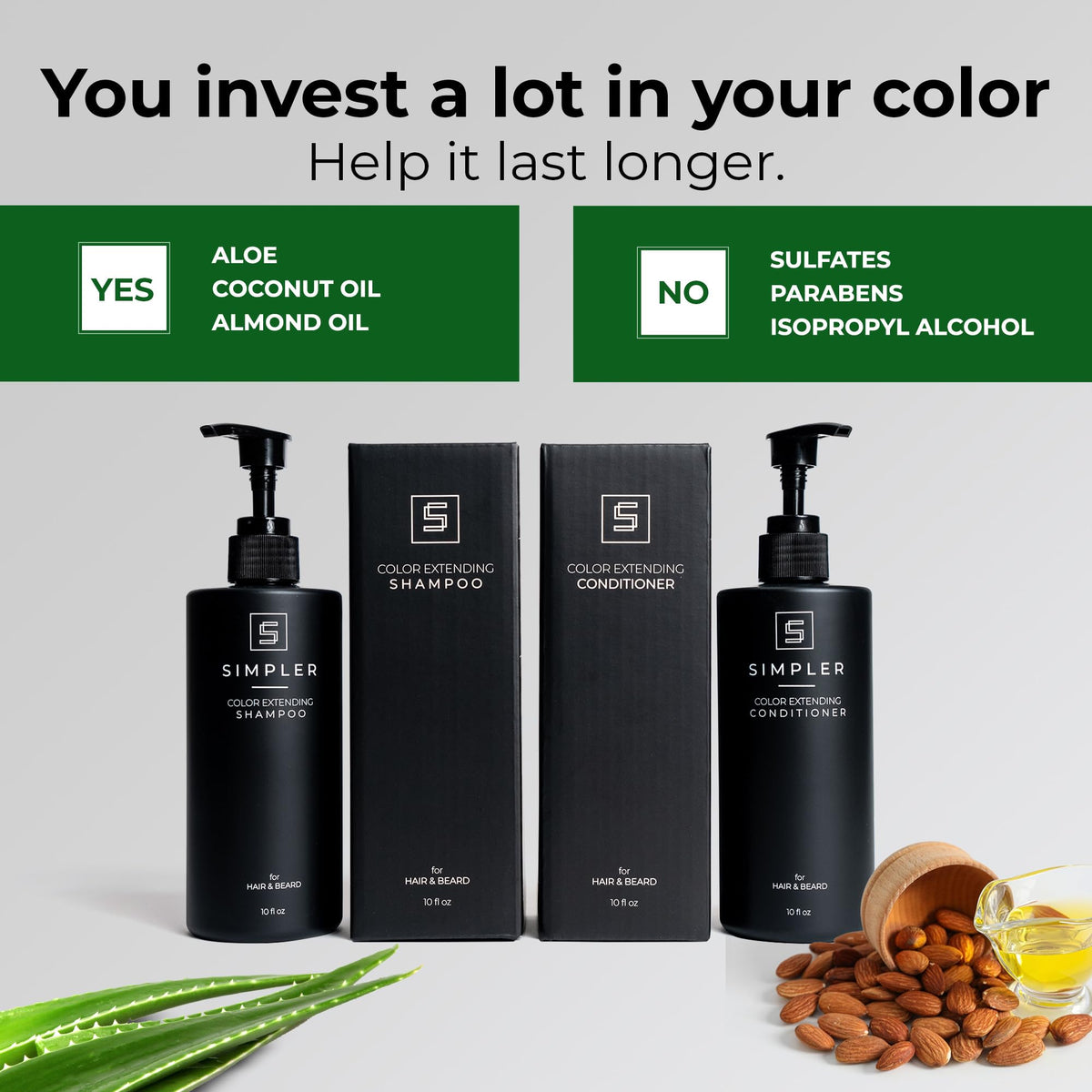Hair Color Shampoo & Conditioner H510
