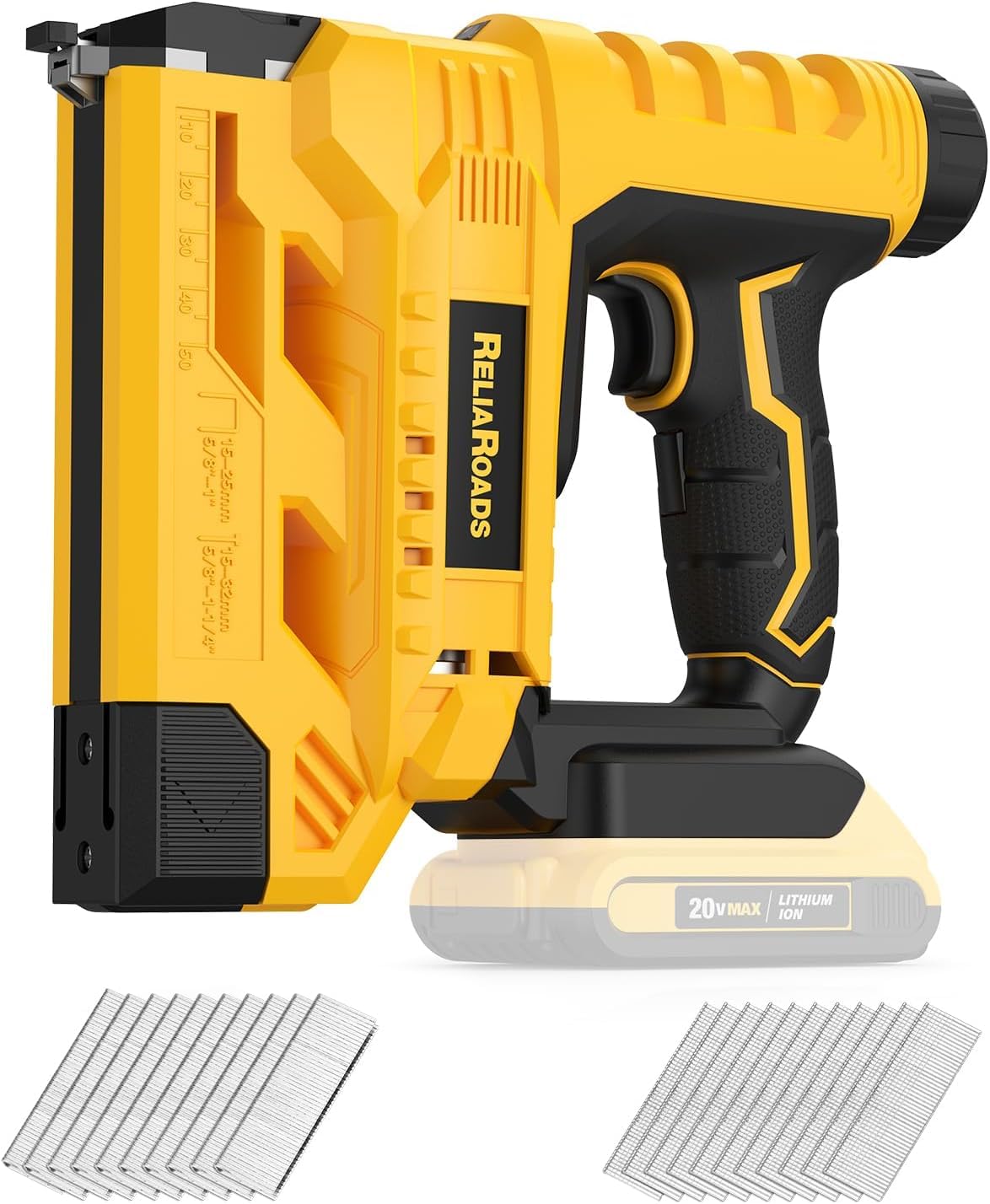 2-in-1 Cordless 18GA Brad Nailer & 1/4 Crown Stapler U958163