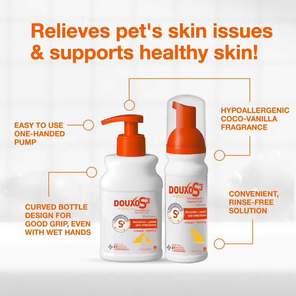 Chlorhexidine Shampoo and Mousse for Dogs P673