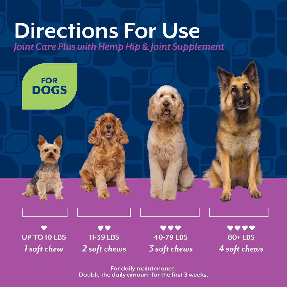 Hip & Joint Supplement for Dogs 120ct G669026