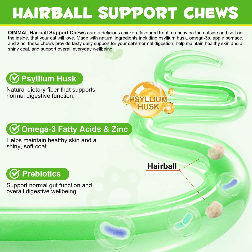Chicken Flavor Hairball Support Chews Q17927