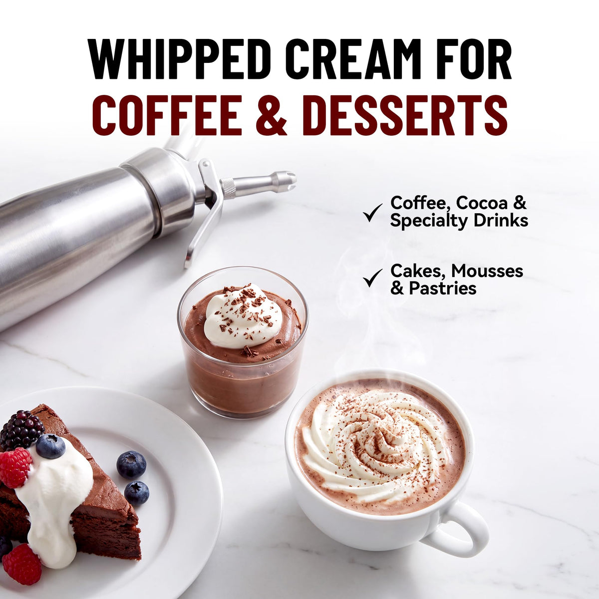 N2O Whipped Cream Chargers 10 Pack T1704