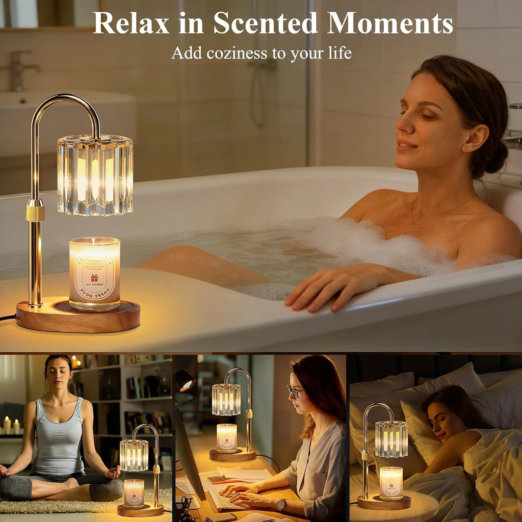 Candle Warmer Lamp with Timer and Dimmer M719