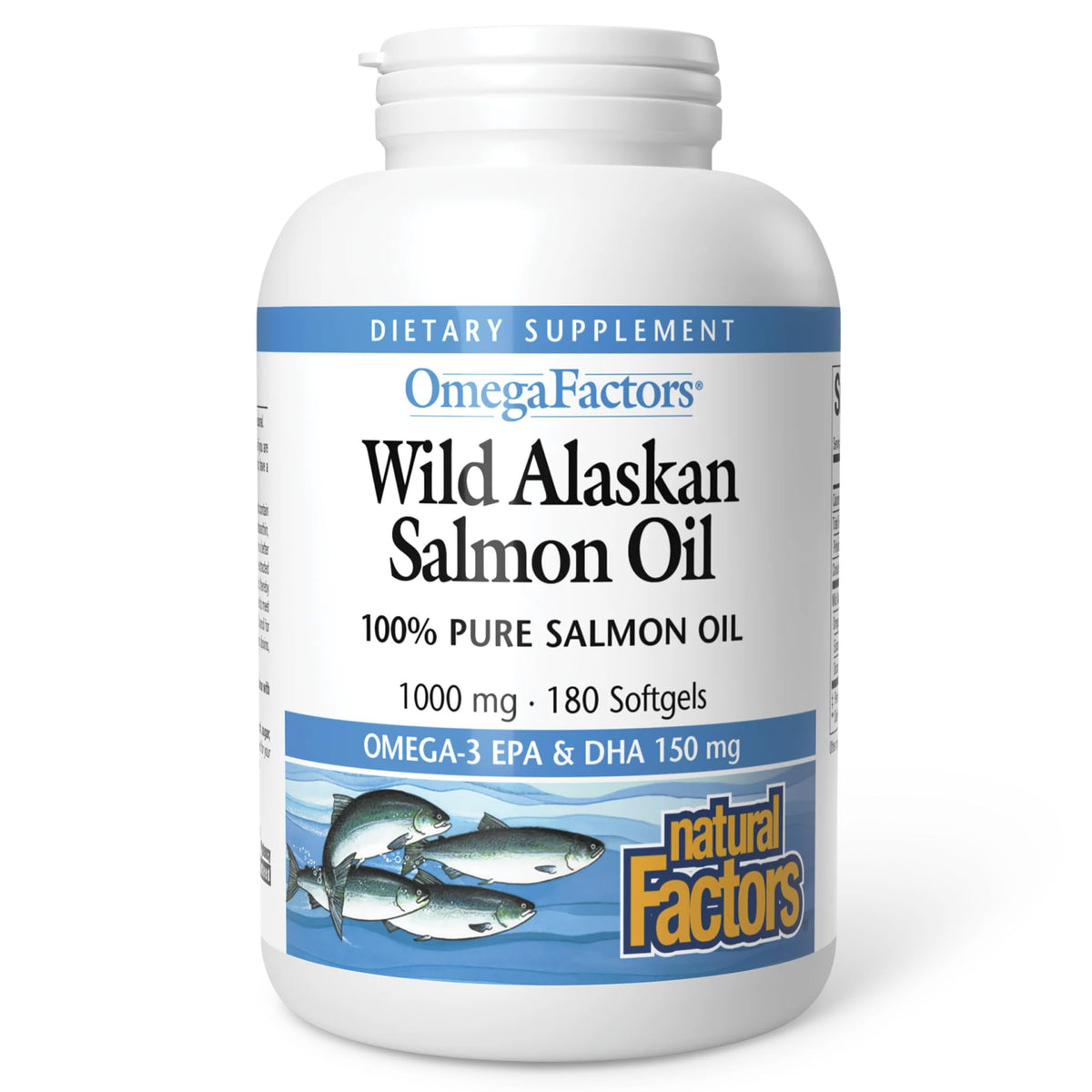 Wild Alaskan Salmon Oil 1,000 mg Omega-3 180 Softgels N432298