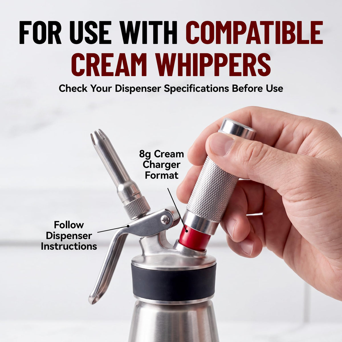 N2O Whipped Cream Chargers 10 Pack T1704