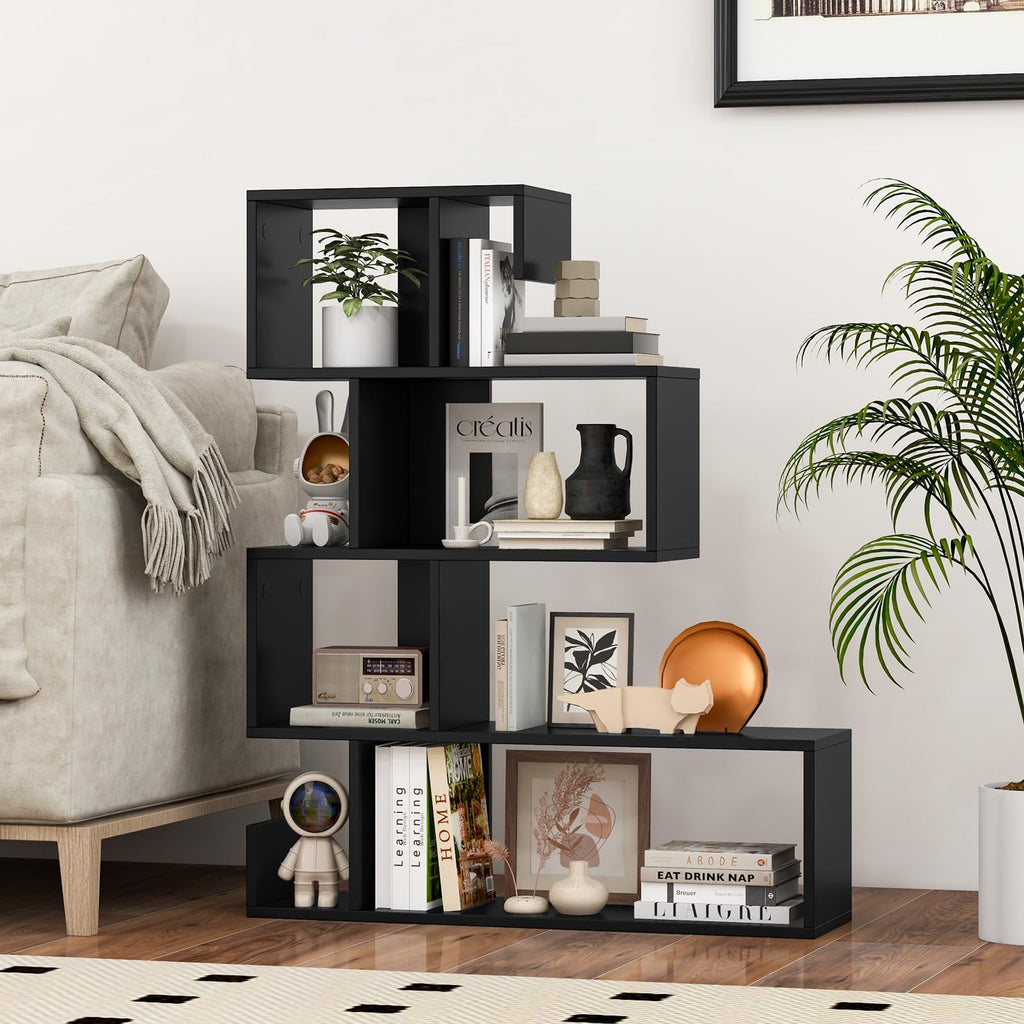 5-Tier Geometric Bookshelf I567