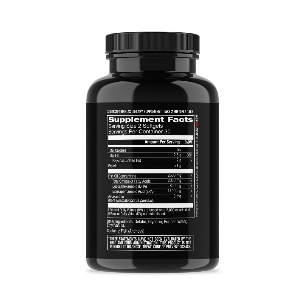 Omega 3 Fish Oil Supplement 2000mg Softgel Q9695