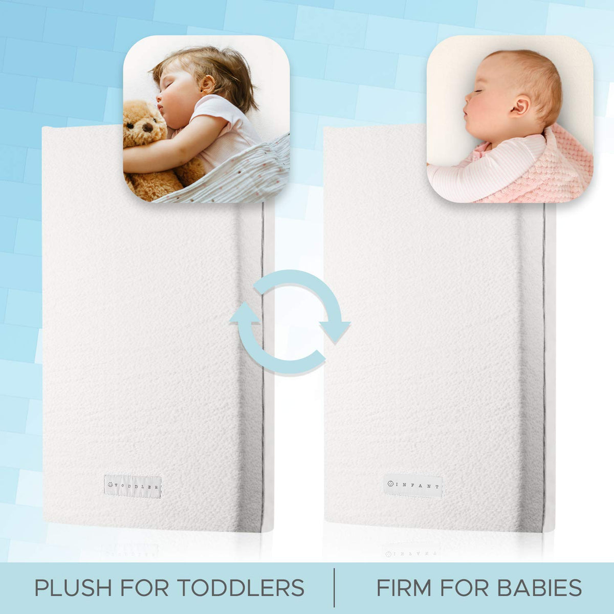 Organic Cotton Dual-Sided Crib Mattress J4569