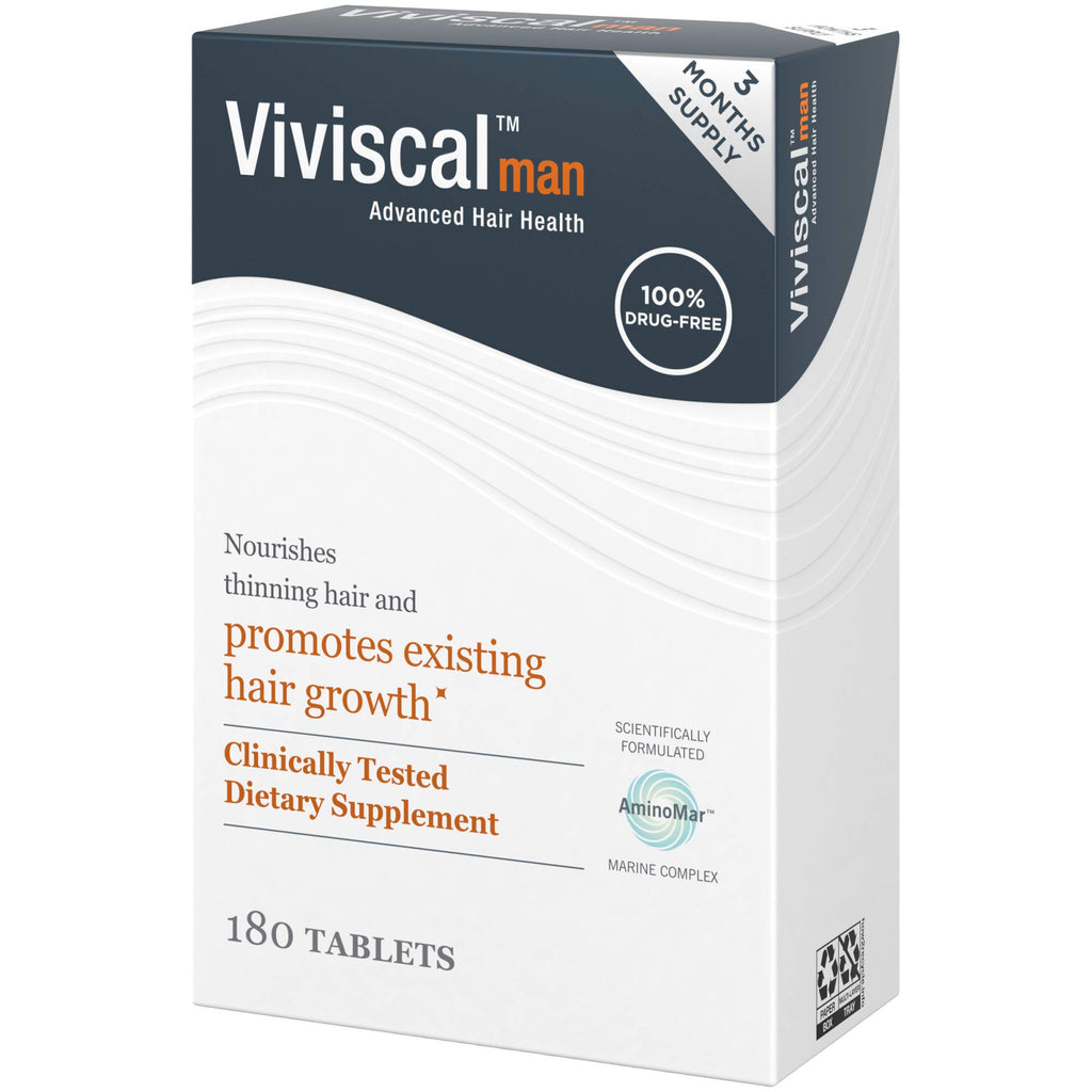 Men's Hair Growth Supplements 180 Tablets S7833
