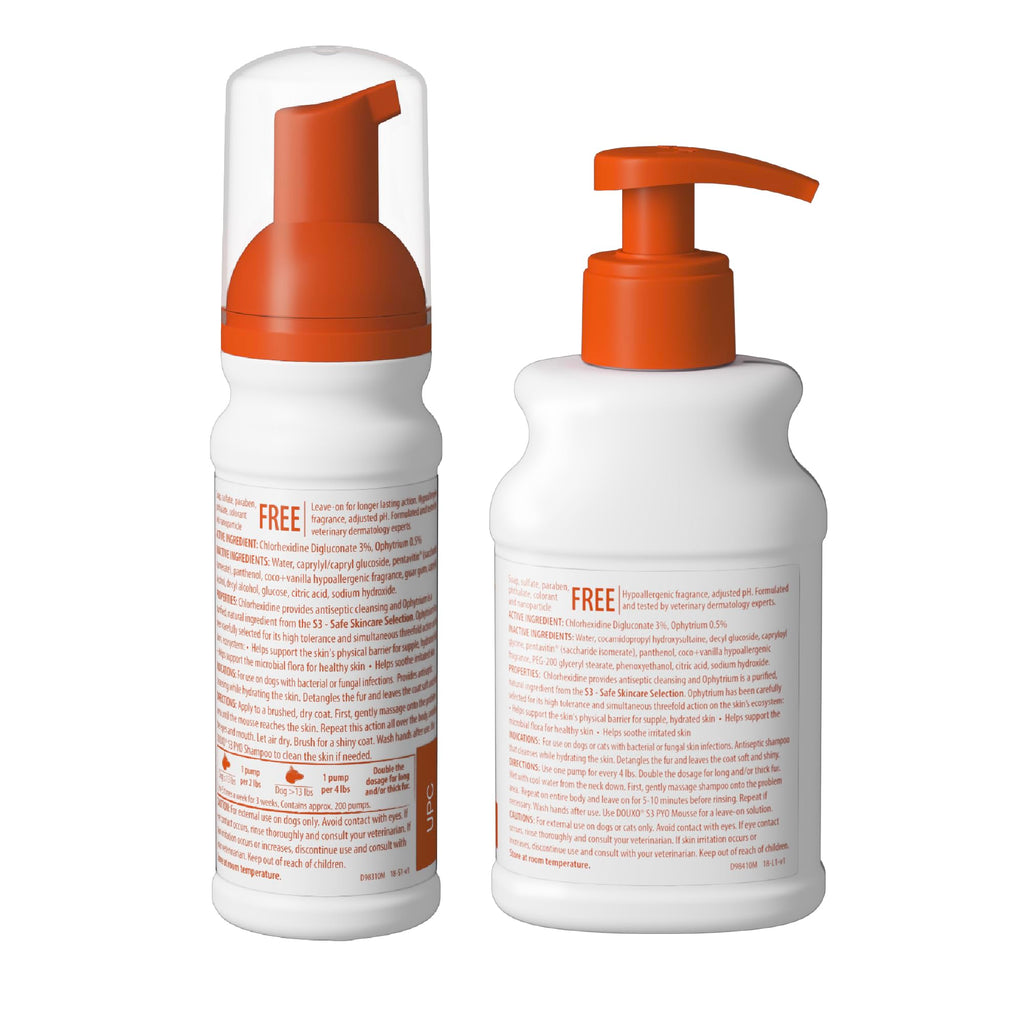 Chlorhexidine Shampoo and Mousse for Dogs P673